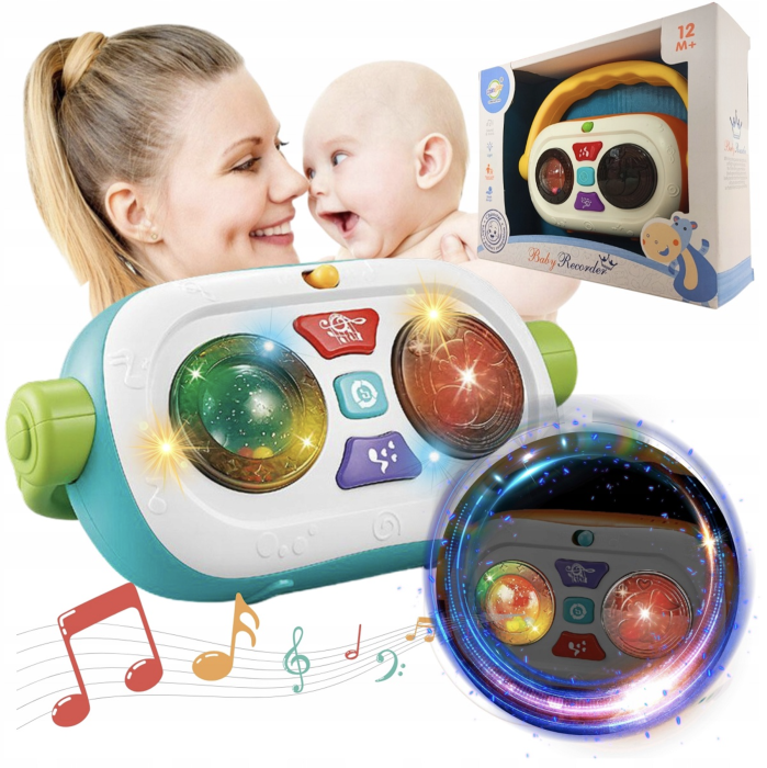 Jucarie Interactiva Radio pentru Copii ,   cu Efecte Luminoase si Sonore