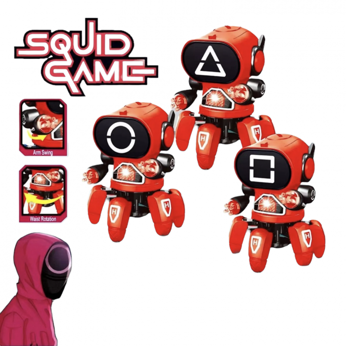 Jucarie interactiva robot Squid Game, Jocul Calamarului