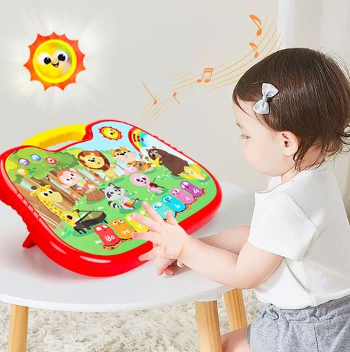 Jucarie interactiva Tableta si pianul Petrecerea animalelor [10]