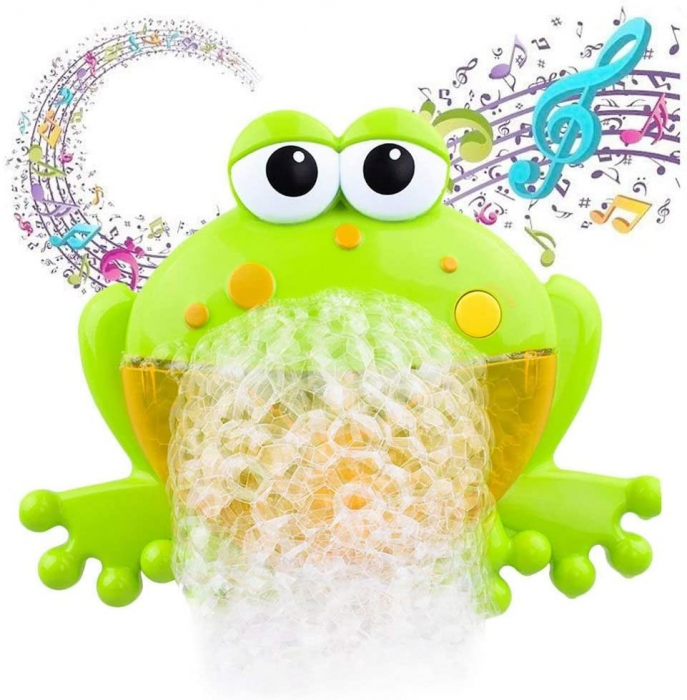Jucarie muzicala de baie cu baloane de sapun - Frog Bubble [1]