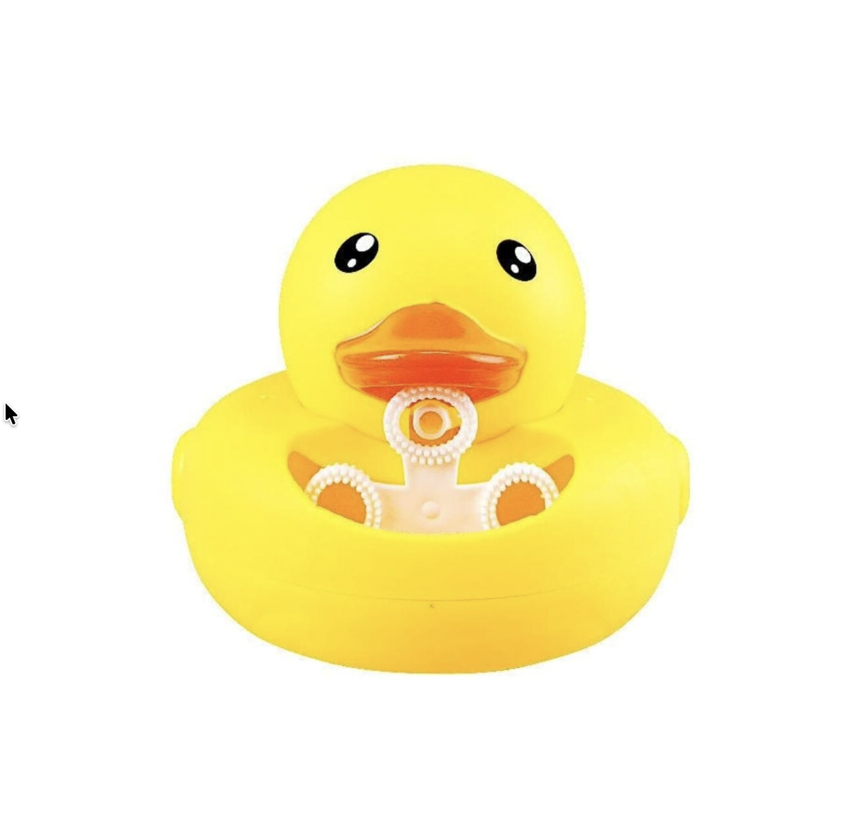 Jucarie ratusca baloane pentru bicicleta, interactiva, galben, 12 cm [2]