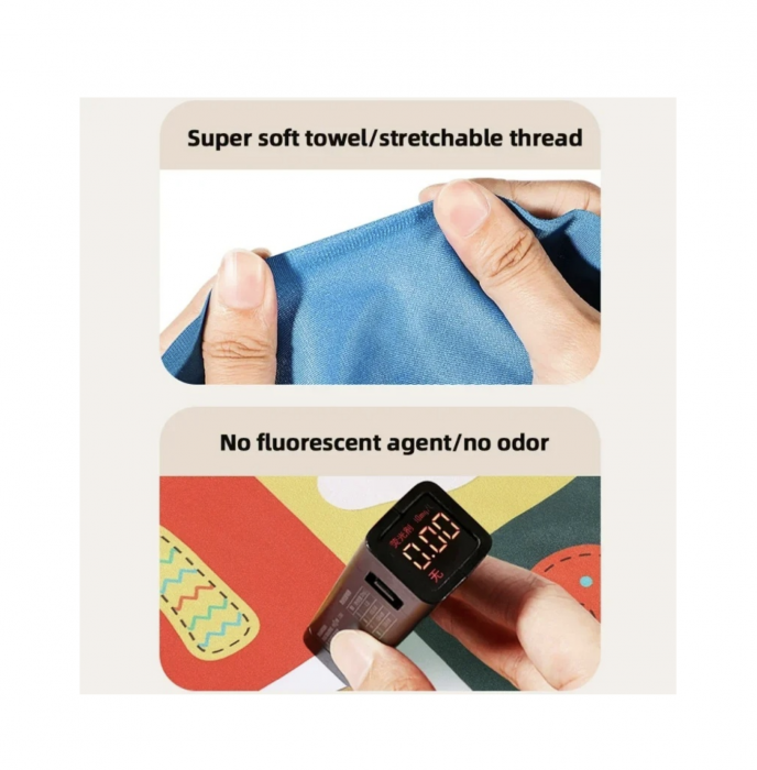 Jucarie senzoriala 2 in 1 Bebe- Culege morcovii si servetele, material textil [5]