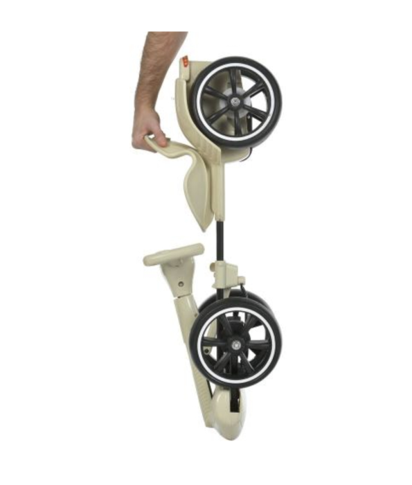 Kart Electric Pliabil Pentru Copii, 12V, Bluetooth, 3-7 Ani, Crem [6]