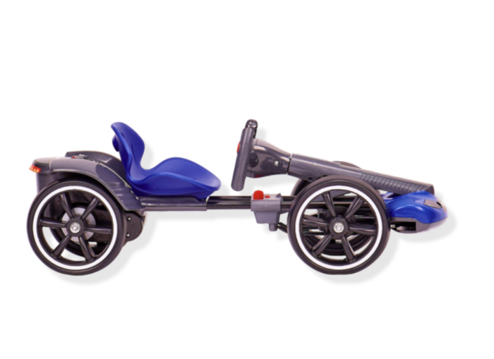 Kart Electric Pliabil Pentru Copii, 12V, Bluetooth, 3-7 Ani, Galben [7]