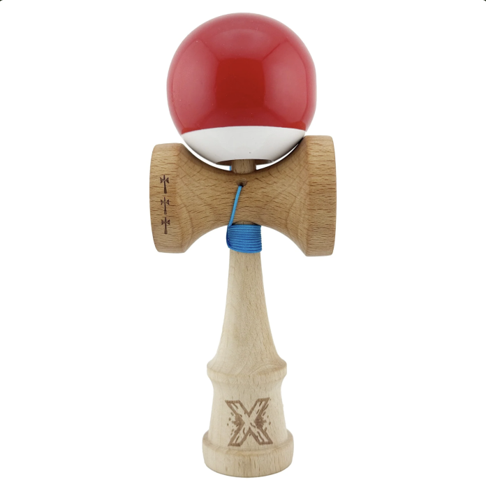 Kendama X Royal King Size, Super Sticky cupe mari, Rosu-Alb [8]