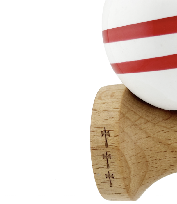 Kendama X Royal King Size, Super Sticky cupe mari, Chicanos Alb-Mov [9]