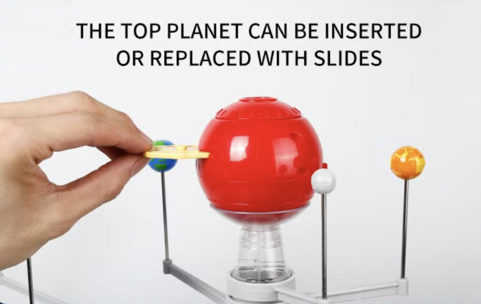 Kit educational STEM – Sistemul Solar cu Proiector, Sunete si Pictura DIY [10]