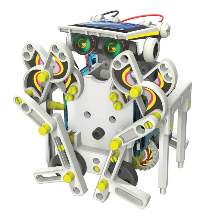 Kit robotica 14 in 1, de constructie cu energie solara [5]