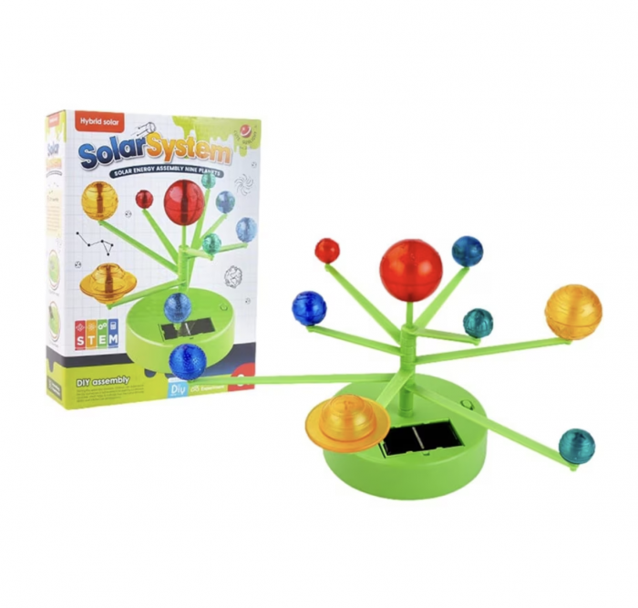 Kit de Știință Sistemul Solar cu 8 planete- Sistem Solar cu Energie Solară [6]