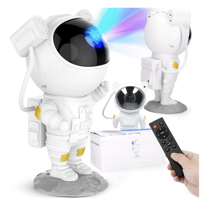 Lampa cu proiectii Galaxy Astronaut, cu telecomanda [15]