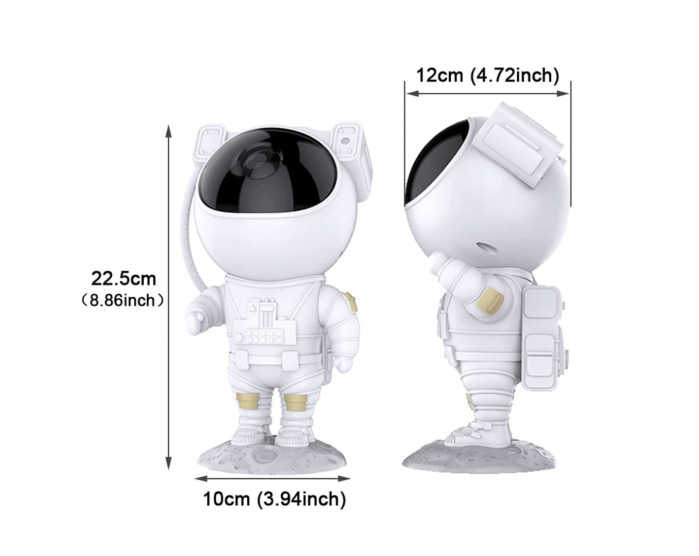Lampa cu proiectii Galaxy Astronaut, cu telecomanda [22]