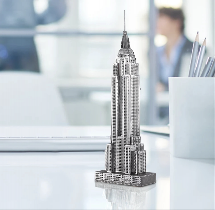 Macheta 3D Metal Empire State Building, scara 1:4200 [5]