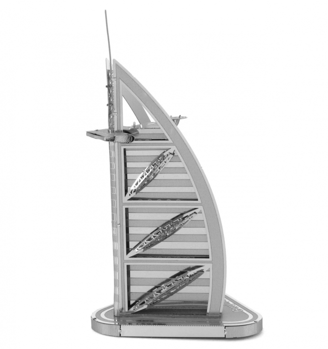 Macheta 3D Metal Burj al Arab, scara 1:2600 [3]