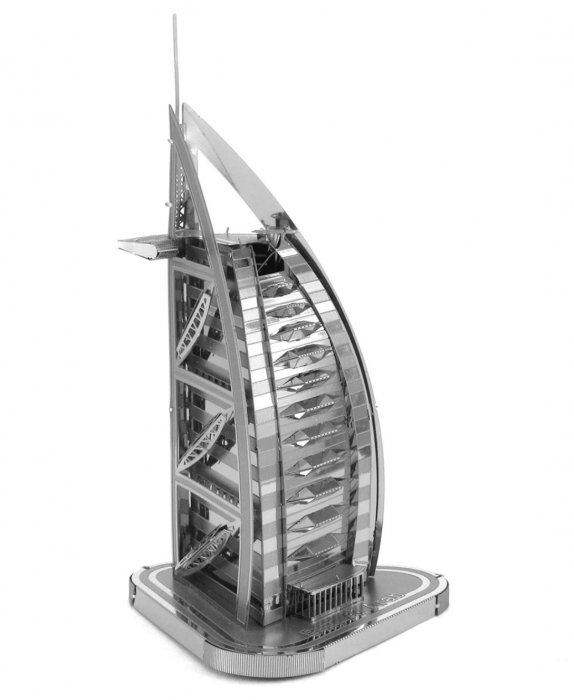 Macheta 3D Metal Burj al Arab, scara 1:2600 [6]