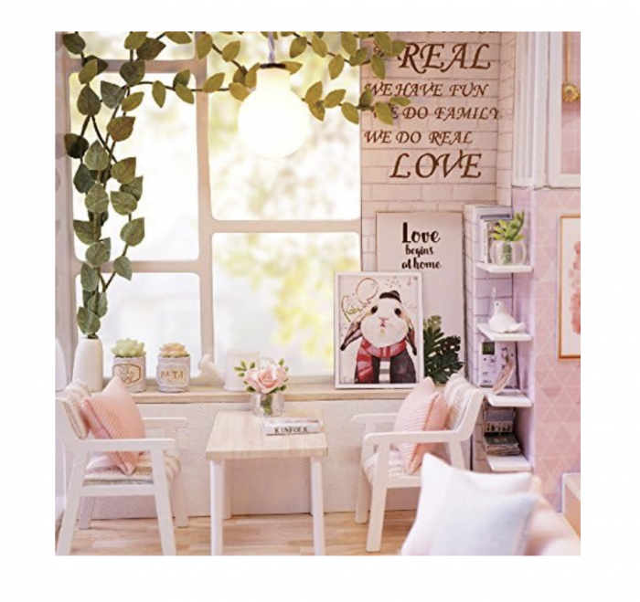 Macheta DIY mobilier casuta papusi Apartament Dream Loft scara 1:24 [6]