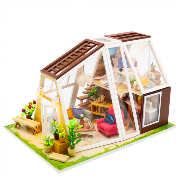 Macheta DIY mobilier casuta papusi Cabana de vis [2]