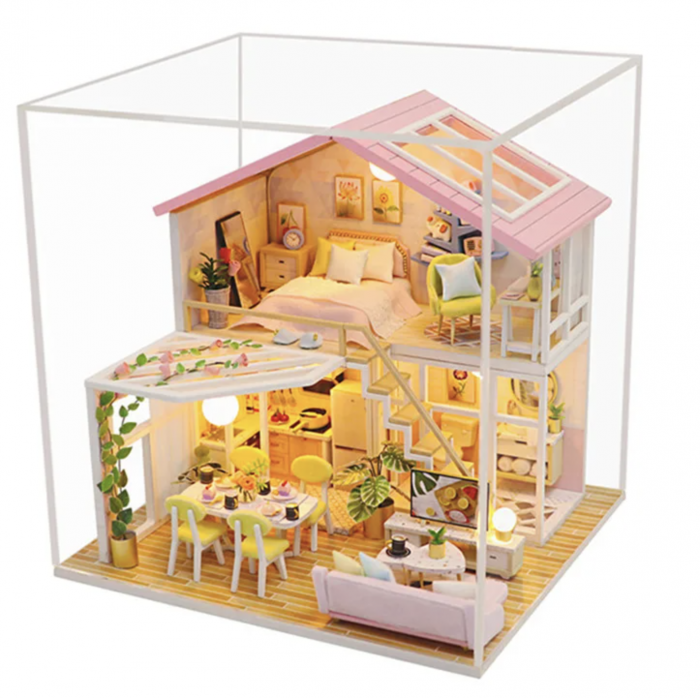 Macheta DIY mobilier casuta papusi Vila de vis, scara 1:24 [9]