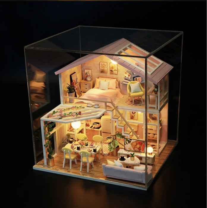 Macheta DIY mobilier casuta papusi Vila de vis, scara 1:24 [13]