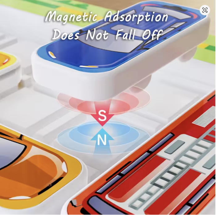 Magnetic Parking Game - joc logic cu masini magnetice, 360 provocari [7]