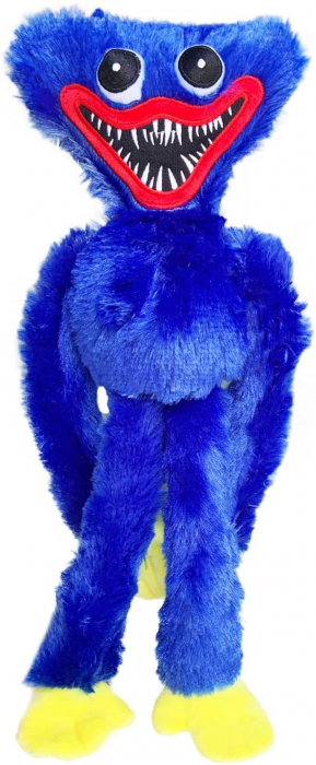 Mascota Huggy Wuggy albastru din Poppy Playtime, din plus [6]
