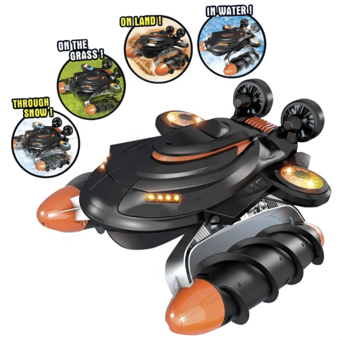Masina Amphibious X-Treme cu telecomanda 2.4 GHz, functionare pe apa, zapada si uscat, +3 ani [5]