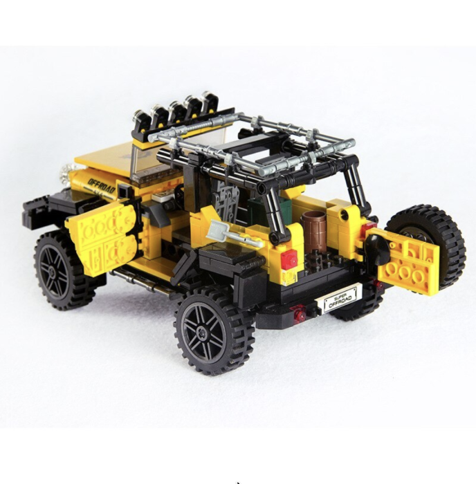 Joc de constructie Offroad Adventure 4x4, suspensii si mecanisme mobile, 610 piese, +6 ani [10]