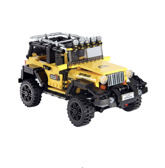 Joc de constructie Offroad Adventure 4x4, suspensii si mecanisme mobile, 610 piese, +6 ani [11]