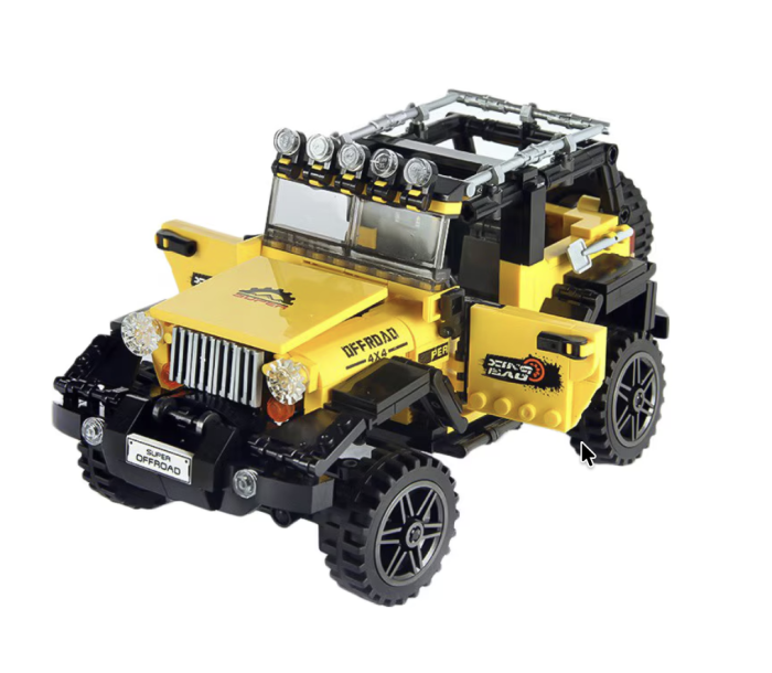 Joc de constructie Offroad Adventure 4x4, suspensii si mecanisme mobile, 610 piese, +6 ani [2]