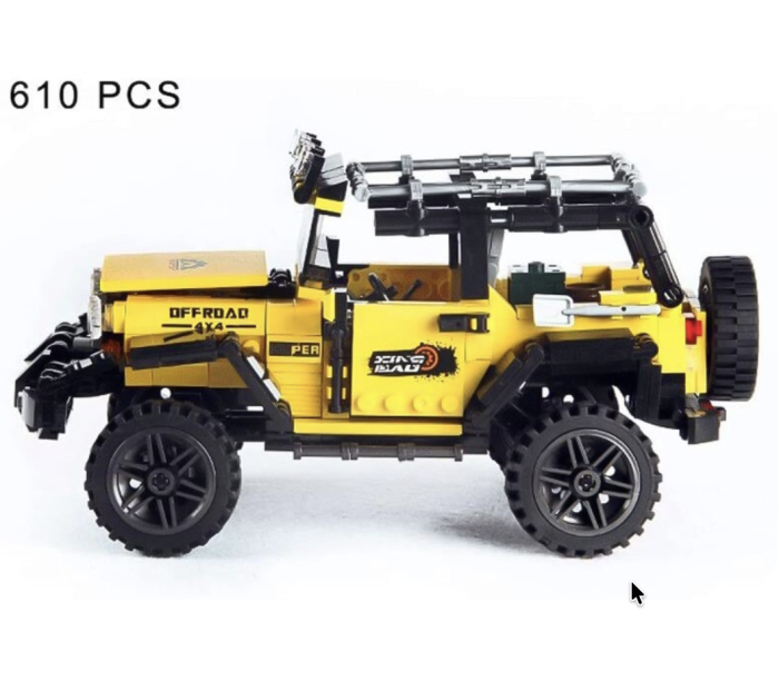 Joc de constructie Offroad Adventure 4x4, suspensii si mecanisme mobile, 610 piese, +6 ani [7]