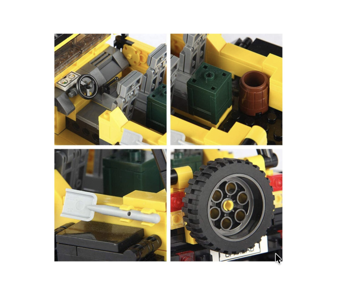 Joc de constructie Offroad Adventure 4x4, suspensii si mecanisme mobile, 610 piese, +6 ani [6]