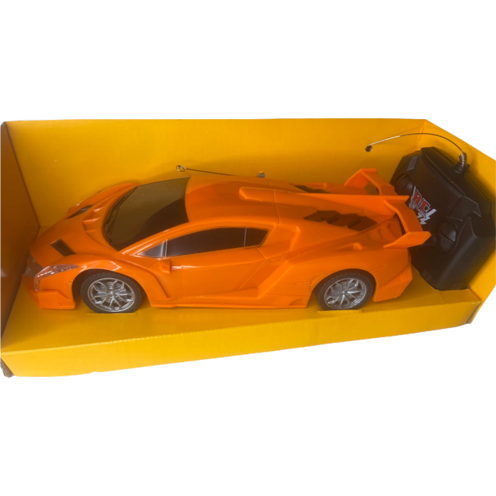 Masina cu telecomanda, Lamborghini Veneno Roadster, portocaliu, scara 1:18 [4]