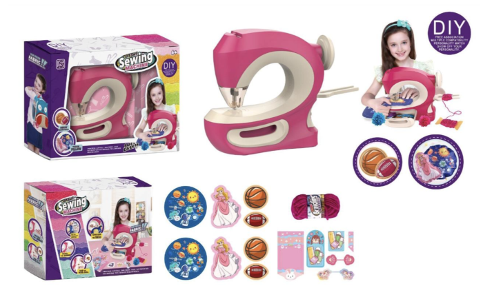 Masina de Cusut pentru Copii cu Accesorii si Sertar de Depozitare [3]