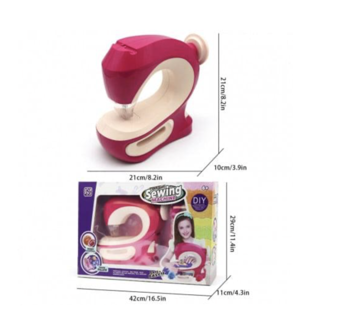 Masina de Cusut pentru Copii cu Accesorii si Sertar de Depozitare [8]