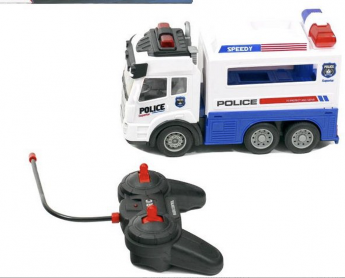 Masina de politie cu telecomanda, sunete si lumini - Police Car [2]