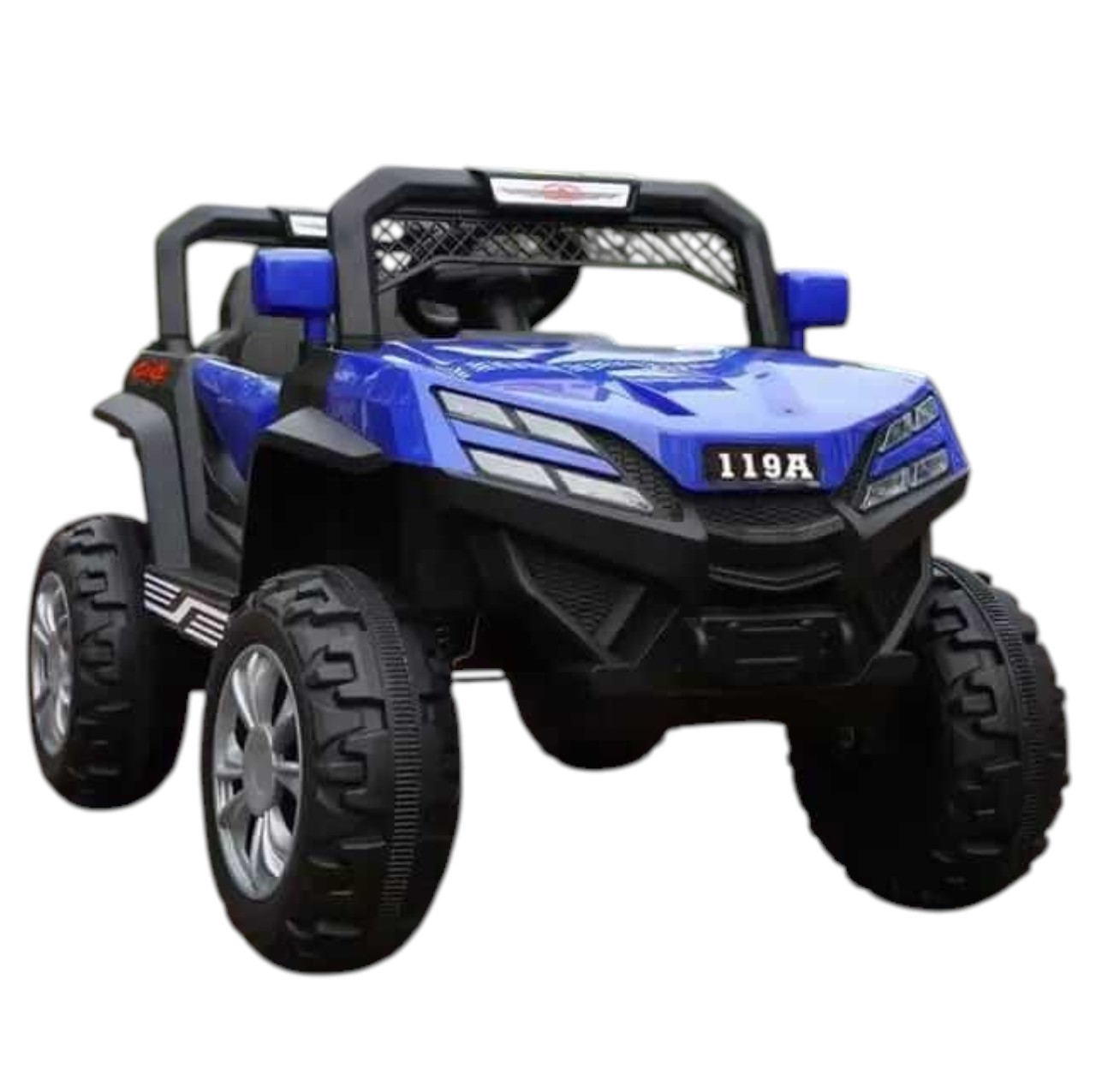 Masina electrica 119A, 4x4, 12V-7Ah, 4x35W, telecomanda, albastru [2]