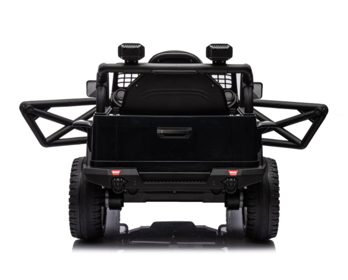 Masina electrica OFFROAD 12V, 2x45W, telecomanda 2.4G, roti mari, 30 kg, negru [5]