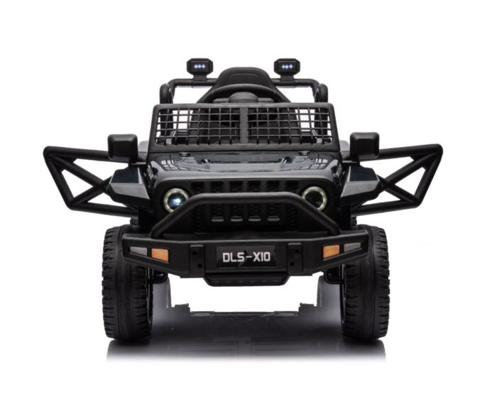 Masina electrica OFFROAD 12V, 2x45W, telecomanda 2.4G, roti mari, 30 kg, negru [2]