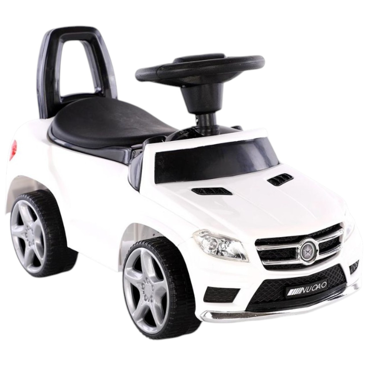 Masinuta copii 5188T alb, 6V cu maner parental, lumini si muzica, 1-3 ani, 20 kg [4]
