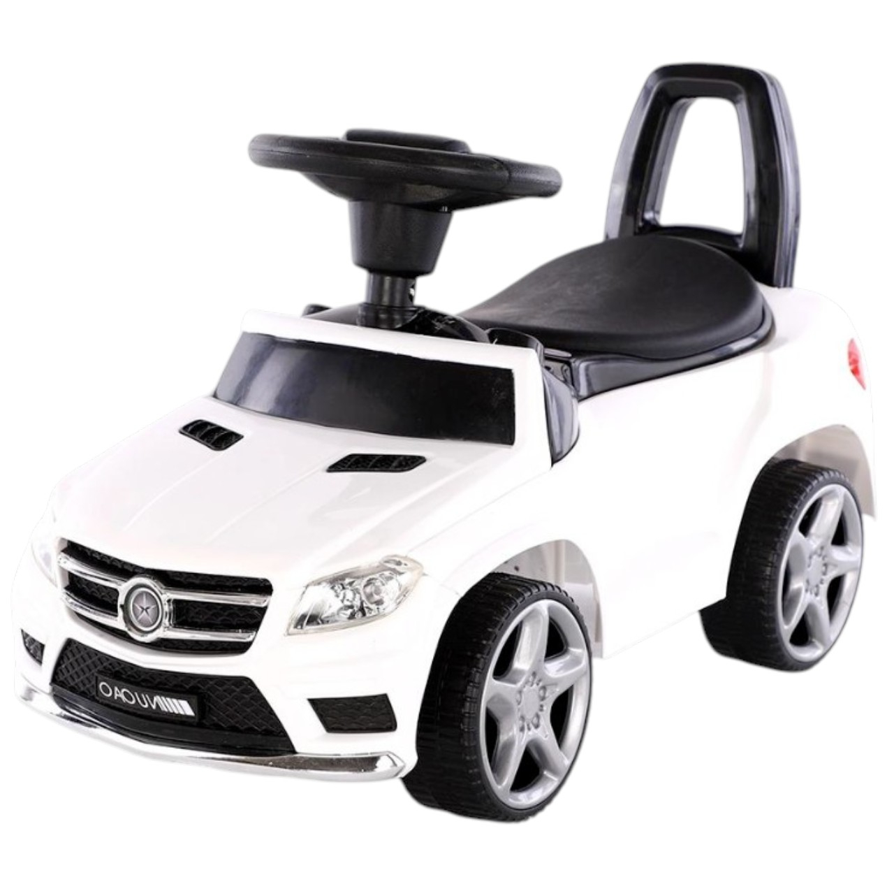 Masinuta copii 5188T alb, 6V cu maner parental, lumini si muzica, 1-3 ani, 20 kg [5]