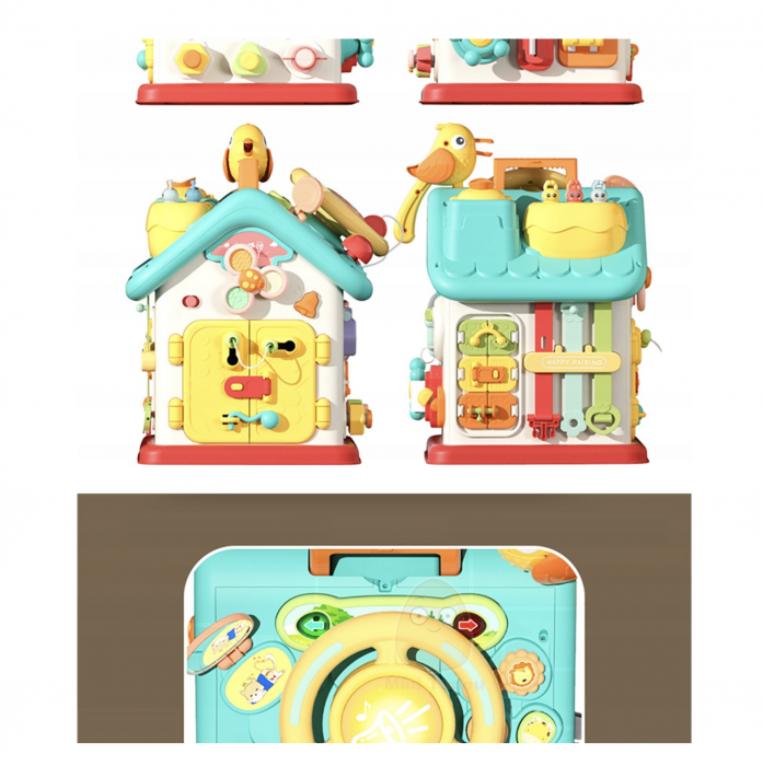 Centru de joaca – Casuta cu 16 activitati educationale [4]