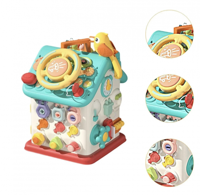 Centru de joaca – Casuta cu 16 activitati educationale [2]