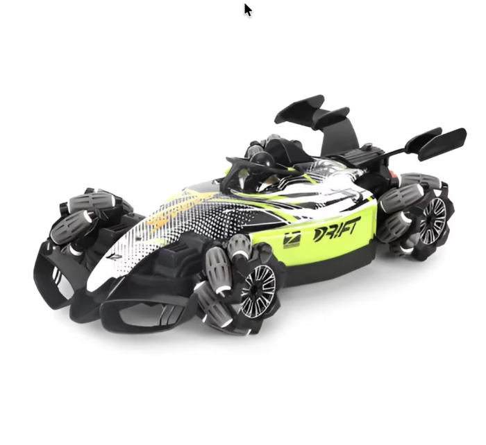 Masinuta RC Formula Drift 360 cu roti omni-directionale, efect jet luminos si sunete, 35 cm, +6 ani [2]