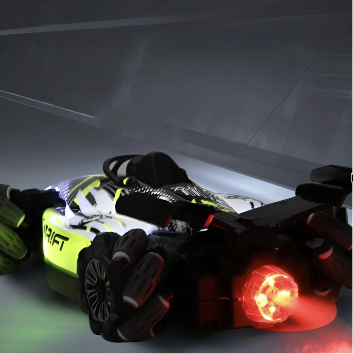 Masinuta RC Formula Drift 360 cu roti omni-directionale, efect jet luminos si sunete, 35 cm, +6 ani [3]