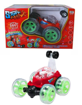Masinuta Stunt Car cu Telecomanda ,   Rotatii 360  , acumulator si incarcator la priza