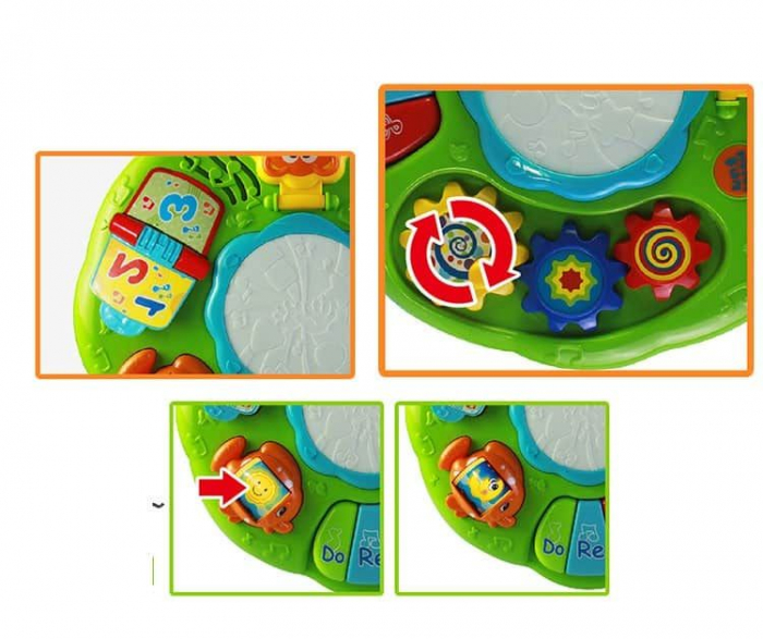 Masuta Educativa De Activitati Green 2 in 1 [5]
