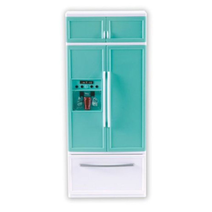 Set mini bucatarie Play at Home cu frigider, congelator si sunete, vernil, 36 cm, +3 ani [3]
