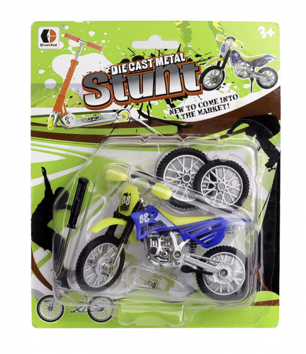 Mini motocicleta de curse cu piese de schimb, 11 cm [3]
