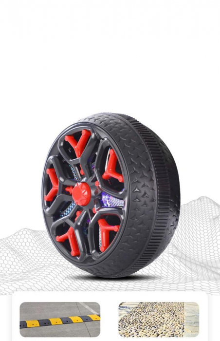 Motocicleta electrica pentru copii, doua motoare, acumulator 12V, cu muzica si lumini, 8008 albastru [3]