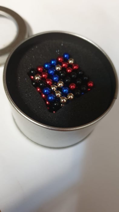 Neocube multicolor, set 216 bile magnetice 5 mm [8]