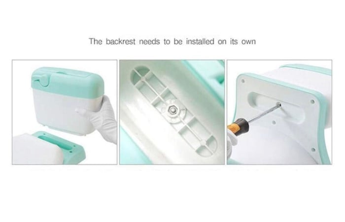 Olita educationala cu muzica, tip toaleta, cu reductor, Roz [4]